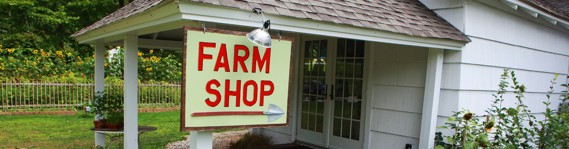 Purdy's Farm Shop Sign